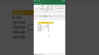 Grades through #Vlookup | Vlookup से grades कैसे लाए । #youtubeshorts | #excel