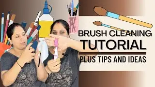 Makeup Brush cleaning In Easy Way | INSTANT makeup brushes cleaning product #makeup #makeuptutorial