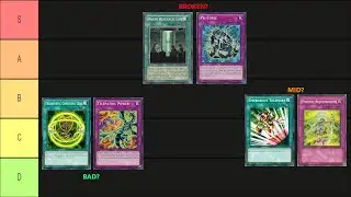 Ranking every Psychic Spell/Trap in Yu-Gi-Oh Edison format!