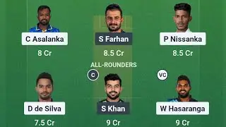 PAK vs SL 2nd T20 | Match Prediction and Preview | PAK vs SL 2nd T20 | Dream11 Prediction
