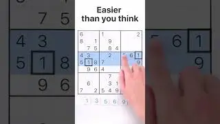 How to Play Sudoku puzzle?? It's EASIER than you THINK