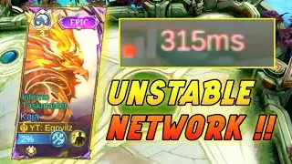 UNSTABLE NETWORK PROBLEM (MIDLANE KAJA | MOBILE LEGEND #egovilz #kajagameplay