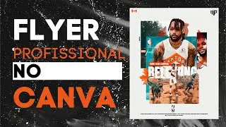 Flyer profissional no CANVA - Esporte