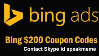 Order Bing Ads Coupon 2017