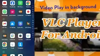 How to play vlc  video player in background in android