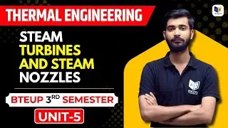 Steam Turbines & Steam Nozzles Full Chapter (L-2) | Thermal Engineering Unit-5 | BTEUP 3rd Semester