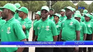 Gov. Okpebholo Inaugurates Environmental Compliance Corps, Reaffirms Commitment To Public Health