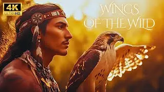 Moonlit Howl - Native American Flute Music and Wolf Howling in the Misty Blue Darkness