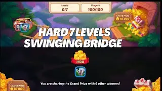 Homescapes Swinging Bridge Marathon  | 7 Levels Completed 🌉🔥 12551 To 12557