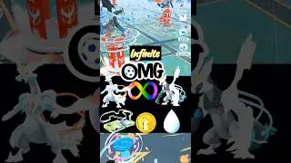 Infinite Kyurem Raids😱with Infinite Battle Pass😱#pokemon go #pokecoins