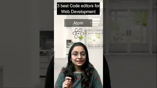 3 best Code Editors for Web Development #shorts #webdevelopment #webdeveloper #programming