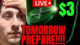 XRP CRASH to CONTINUE??!! XRP LIVE NOW