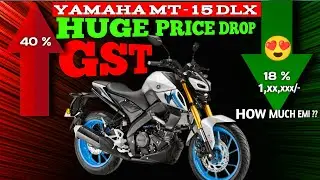 2025 Yamaha MT-15 V2 Price Drop 😍 | New GST Impact, Updated Ex-Showroom Price & 3-Year EMI