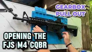 OPENING THE FJS M4 CQBR Gearbox Pull out