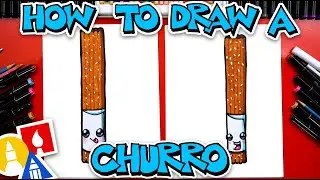 How To Draw A Funny Churro