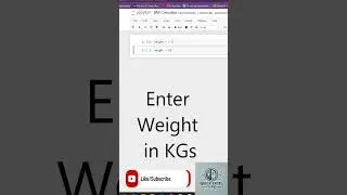 Build a Python BMI Calculator in less than 30 seconds ! 🖥️📊 