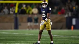 Leonard Moore 2024 Notre Dame highlights vs USC and College Football Playoff 
