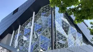 New Architecture in Berlin!  Koolhaas's  new Axel Springer Center. Hidden from site ,worth a visit!