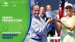 Trophy Presentation | Women's Doubles Final | 2024 US Open