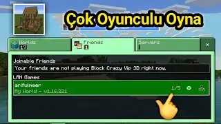 Block Crazy Robo World VIP 3D&rsquo;de Arkadaşlarla &Ccedil;ok Oyunculu Nasıl Oynanır? (Adım Adım Rehber) 🎮✅