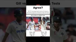 Gill or Bhuvi? #shubmangill #bhuvaneswarkumar #cricket #indiancricket #india #testcricket