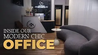 INSIDE OUR MODERN CHIC OFFICE
