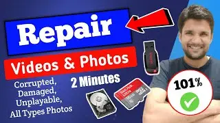 How to Repair Any Damaged Video and Photos #WondershareRepairit