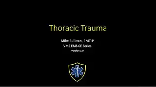 Thoracic Trauma 1.0