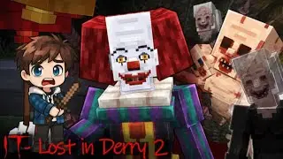 ខ្ញុំបានតាមប្រម៉ាញ់បិសាច Pennywise 🎈🤡ដែលបានបង្ហាញខ្លួននៅក្នុង Minecraft