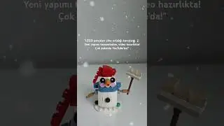 Lego Creator Snowman Set Building #shorts #lego #snowman #christmas #fun