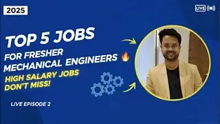 Top 5 High Salary Jobs for Mechanical Engineers in 2025 | Best Career Options for Freshers