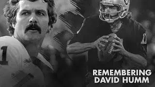Remembering Former Raiders QB David Humm