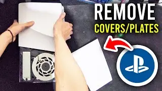 How To Remove PS5 Slim Covers & Plates - Step By Step