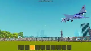 Scrap Mechanic Скрап Механик Аэропорт Самолёт Полетели