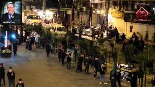 زنجيل  عزاء الحسين بطلة كربلاء خامس محرم 1436  HD