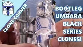 Aliexpress clones go to UMBARA! Knockoff Black Series 6