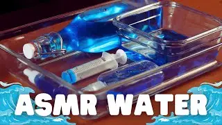 ASMR Water Shaking and Pouring 💦 | With Glas, Straws, Spray and Pipette (No Talking)