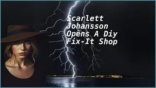 Scarlett Johansson Opens a DIY Fix-It Shop