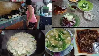 MASAK MENU MAKAN TENGAHARI SARDIN IKAN GORENG DAN SUP PATOLA TELOR #ukaisenangkasenang 