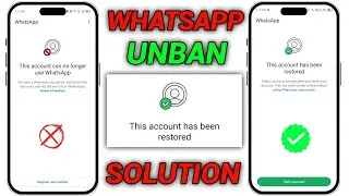 Whatsapp Spam Problem New Solution 2026 ✅ | This account can no longer use Whatsapp Problem New 2026