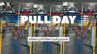 PULL DAY!! Back and biceps 