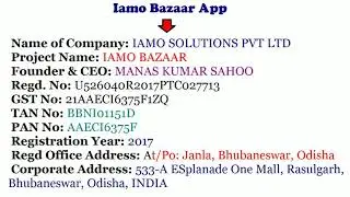 IAMO BAZAAR _ FULL PRESENTATION (BUSINESS PLAN) _ REVIEW SCAM OR LEGIT _ MEMBERS PAYMENT PROOF's