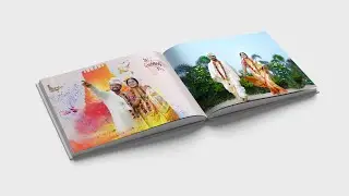 3D WEDDING ALBUM PRE-VIEW | VAISHNAVI + SANNIDHAN  | 3D ALBUM VIEW
