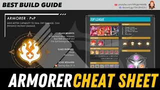 armorer cheat sheet - Legend of Neverland