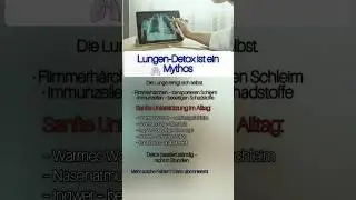 Lungen-Detox ist ein Mythos.   #gesundheit #lungen #atemwege