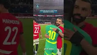 MOHAMED SALAH'S MESSAGE TO SADIO MANE AT AFCON 🤝
