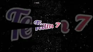 Team 7 edit ( Naruto sasuke Sai Sakura Kakashi and Yamato)
