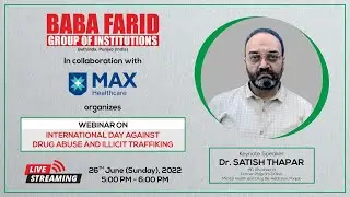 Webinar on International Day against Drug Abuse and Illicit Trafficking