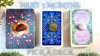 Hindi🔮YOUR NEXT 3 MONTHS PREDICTED ‼️❤️‍🔥📊FATED•DIVINE PICK A CARD TAROT🔮🪬