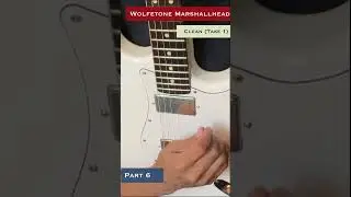 Wolfetone Marshallhead pickup tone &mdash; note separation test (lead)